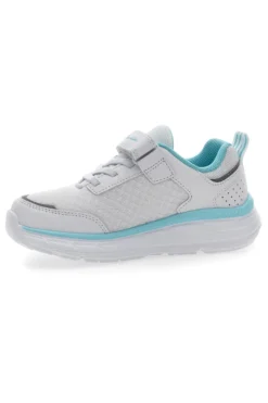 Sneakers Bianche e Azzurre Con Strappo Champion FX III G PS