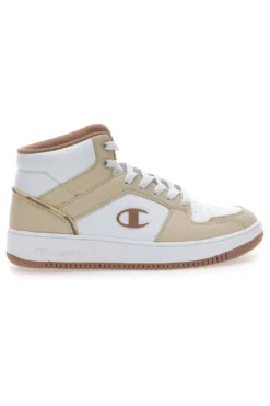 Sneakers bianche e beige mid Champion RD18 2 Mid