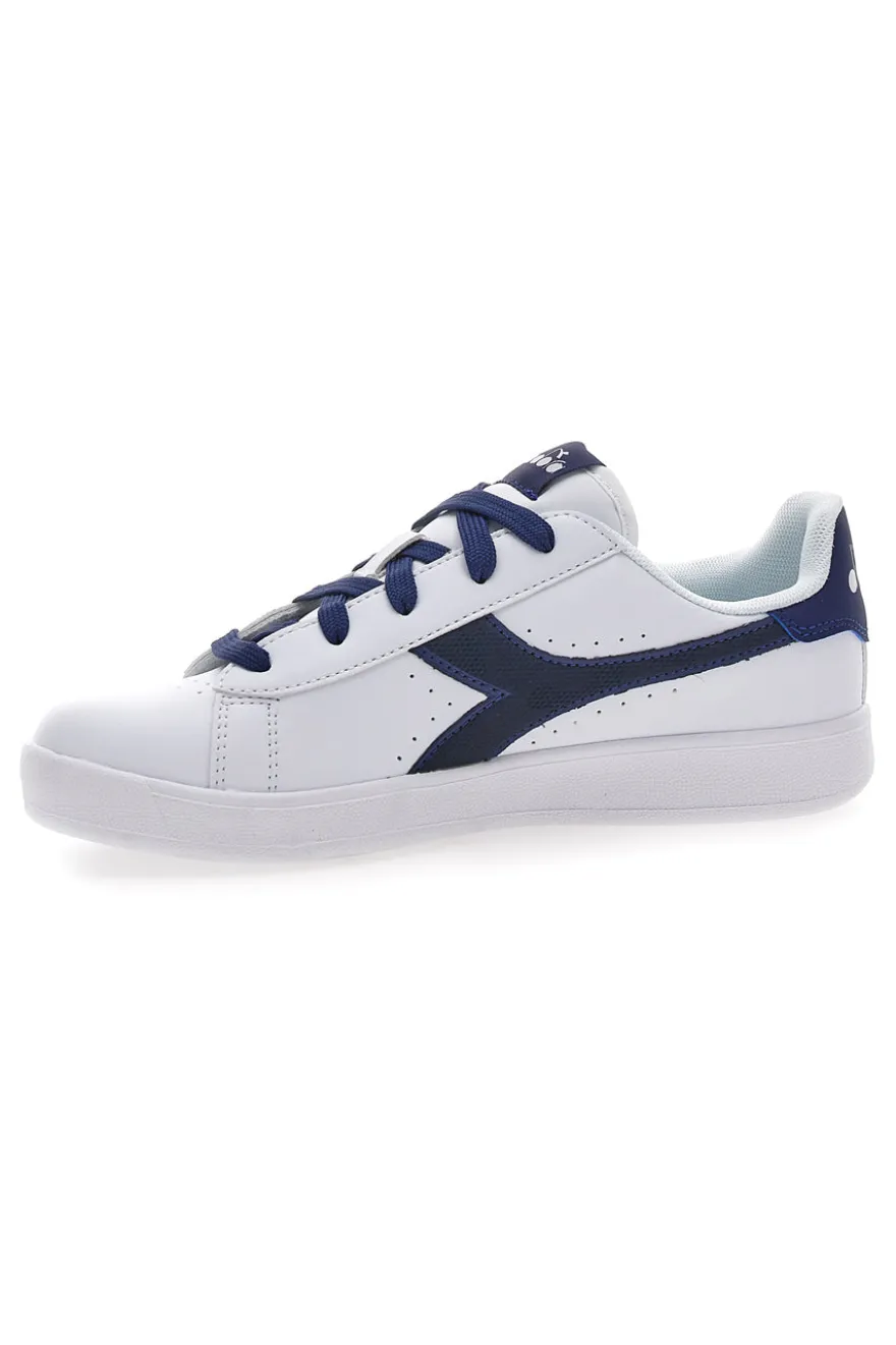Sneakers Bianche e Blu con Lacci DIADORA GAME P CAMO GS