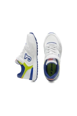 Sneakers bianche e blu con strappo Joma Tornado JR 2605
