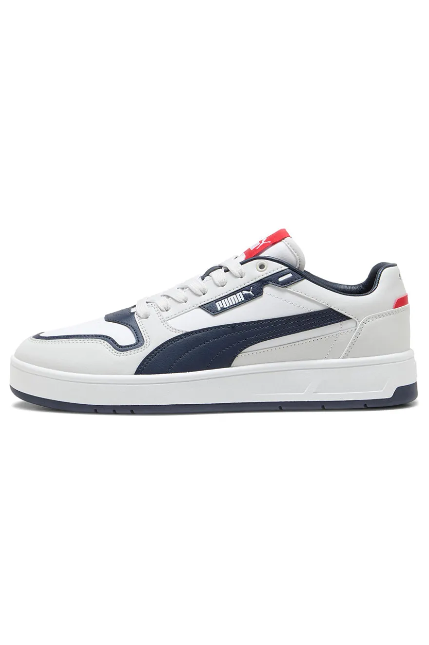Sneakers Bianche e Blu Puma Court Classic Street