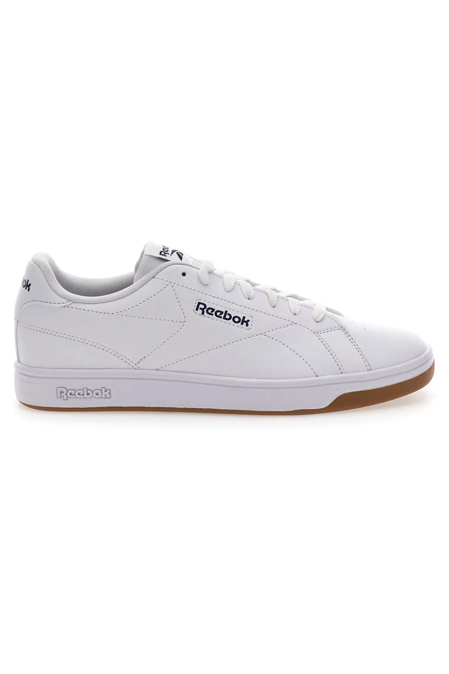 Sneakers Bianche e Blu Reebok Court Clean