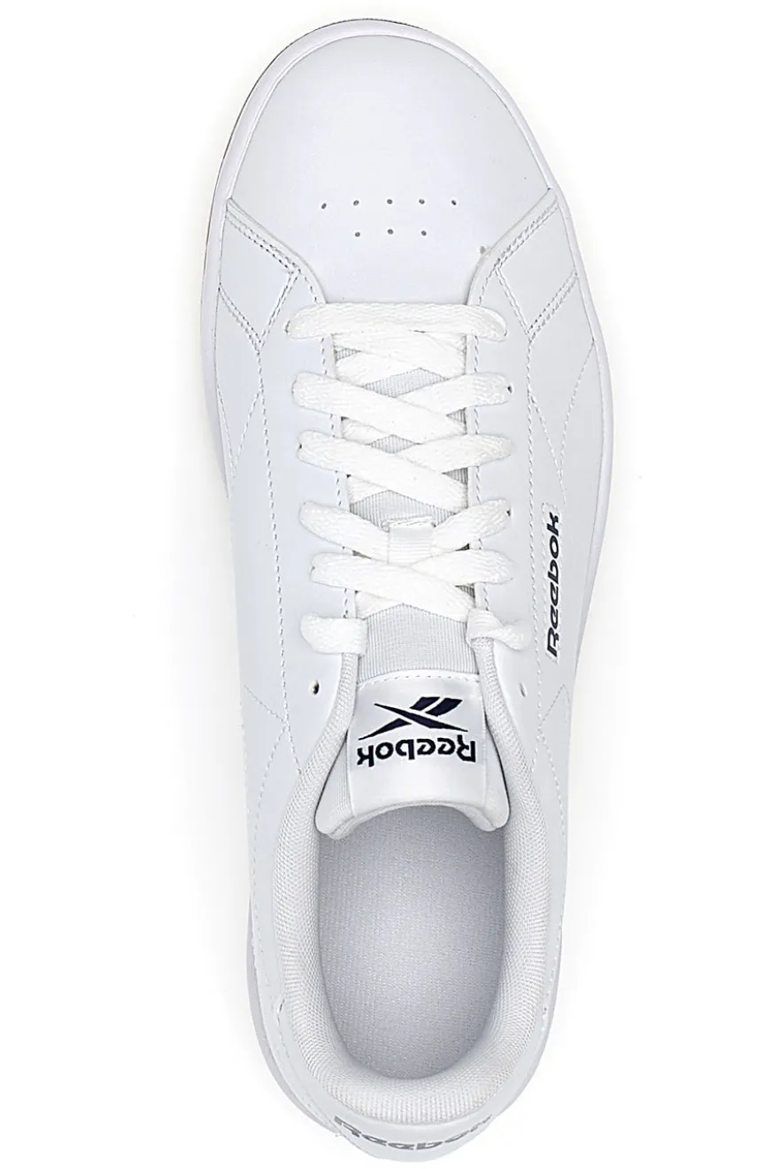 Sneakers Bianche e Blu Reebok Court Clean