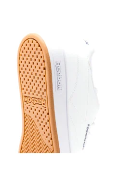Sneakers Bianche e Blu Reebok Court Clean