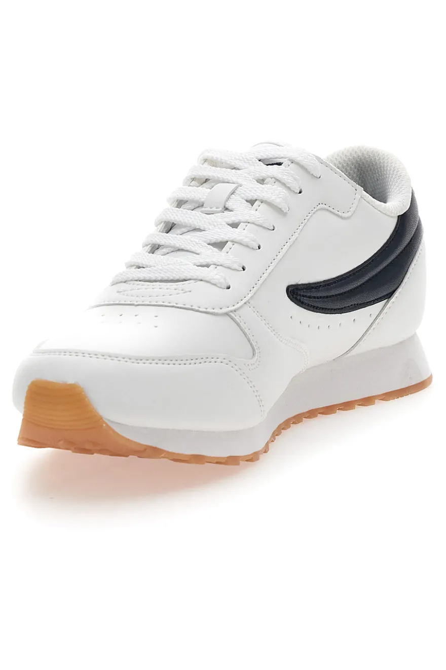 Sneakers Bianche e Blu sono soletta estraibile Fila Orbit