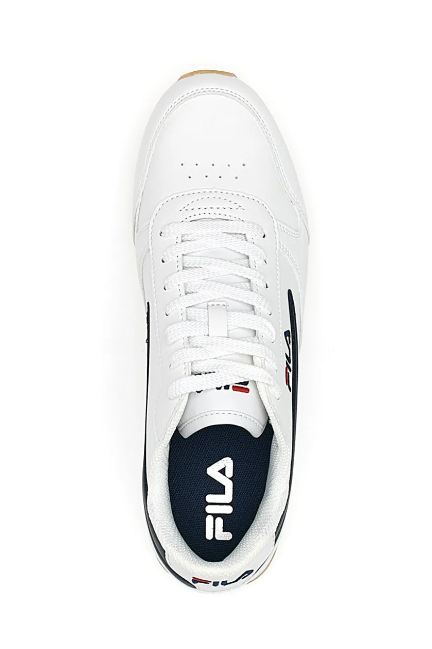 Sneakers Bianche e Blu sono soletta estraibile Fila Orbit
