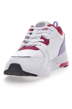 Sneakers Bianche e Fucsia Champion Ramp Up Pu G Gs