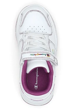 Sneakers Bianche e Fuxia con tomaia traforata CHAMPION RB18 2.0 LOW G TD