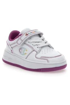 Sneakers Bianche e Fuxia con tomaia traforata CHAMPION RB18 2.0 LOW G TD