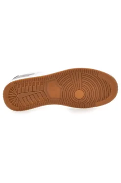 Sneakers bianche e grigie con dettagli blu Carrera CAM237041042