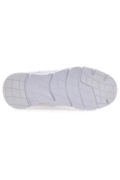 Sneakers bianche e grigio chiaro in mesh Puma FlexFocus Lite Modern Jr