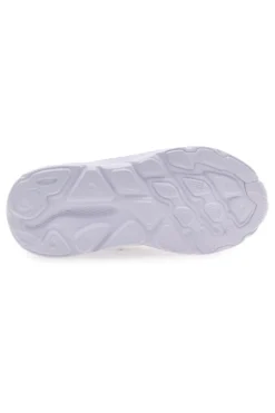 Sneakers bianche e lilla con suola sportiva Champion Hro J G Gs Low Cut