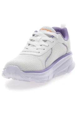 Sneakers bianche e lilla con suola sportiva Champion Hro J G Gs Low Cut
