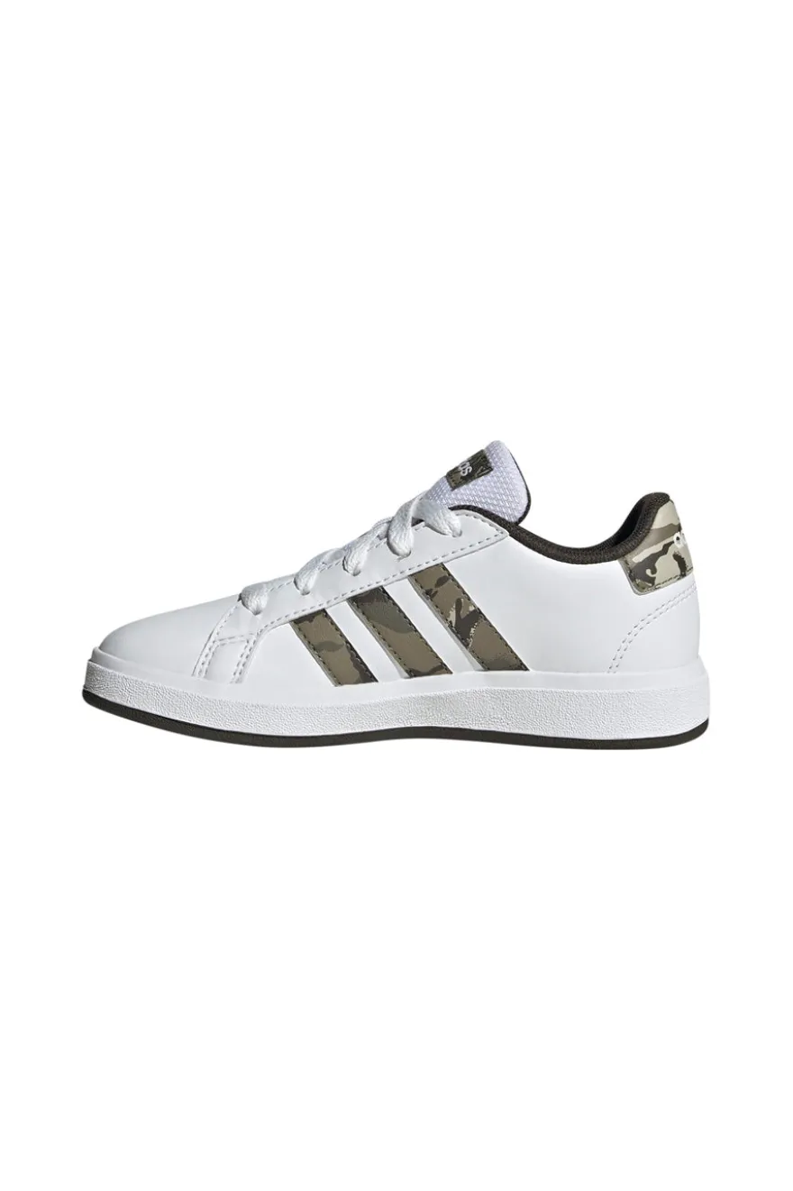 Sneakers Bianche e Mimetiche Adidas Grand Court 2.0 K