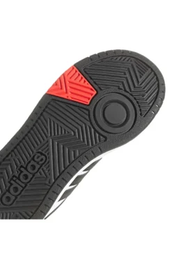 Sneakers bianche e nere basse Adidas Hoops 3 K