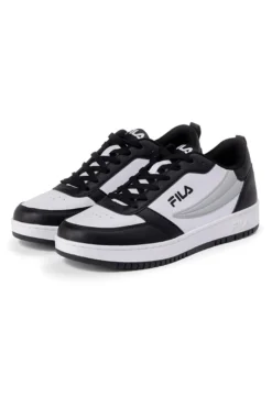 Sneakers Bianche e Nere Con Lacci Fila Raga Nf