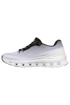 Sneakers bianche e nere con memory foam Skechers Glide-step pro soft mirage