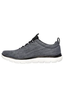 Sneakers Bianche e Nere con Memory Foam Skechers Summits - Louvin