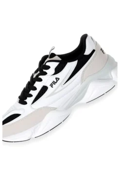 Sneakers Bianche e Nere con Platform FILA RECADE