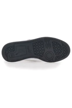 Sneakers Bianche e Nere Con Stringa Laterale Puma Rebound V6 LO JR