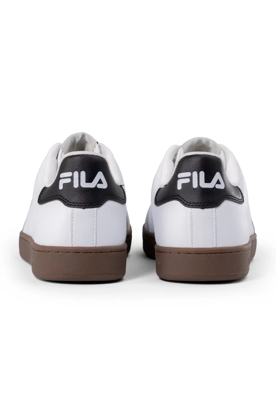 Sneakers bianche e nere con suola a contrasto FILA COURTBAY