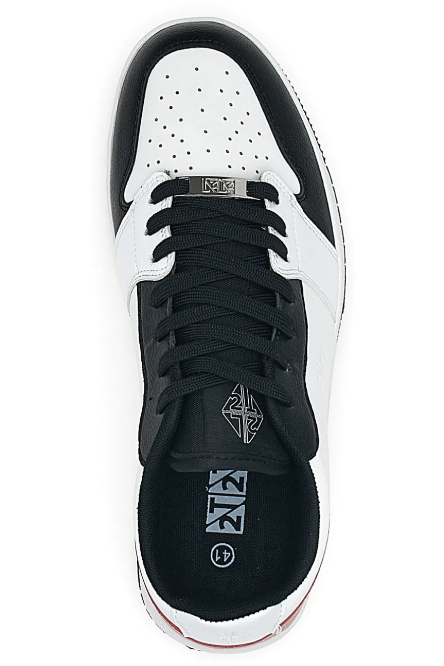 Sneakers Bianche e Nere da Uomo 2T2L 7715