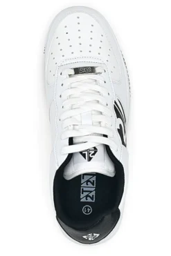 Sneakers Bianche e Nere da Uomo 2T2L 4713