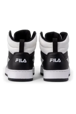 Sneakers Bianche e Nere Fila Rega Nf Mid