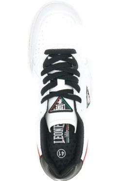 Sneakers Bianche e Nere Leone 57