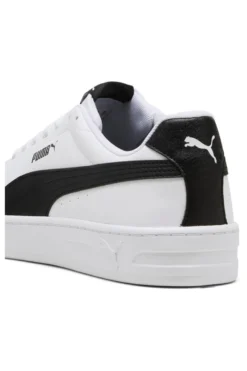Sneakers Bianche e Nere Puma Court Classic Clean