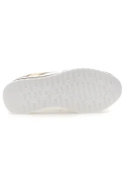 Sneakers Bianche e Oro Con Platform Energy 40