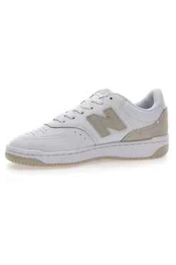 Sneakers bianche e oro con tomaia traforata NEW BALANCE BB80RTG