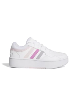 Sneakers Bianche e Rosa Adidas Hoops 3 Bold W