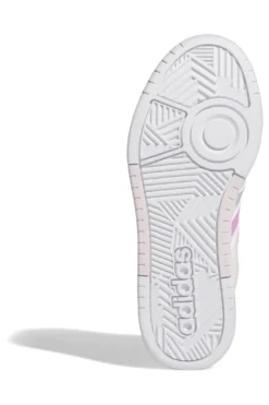 Sneakers Bianche e Rosa Adidas Hoops 3 Bold W