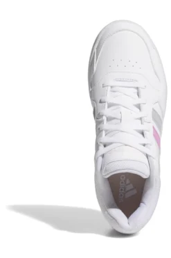 Sneakers Bianche e Rosa Adidas Hoops 3 Bold W