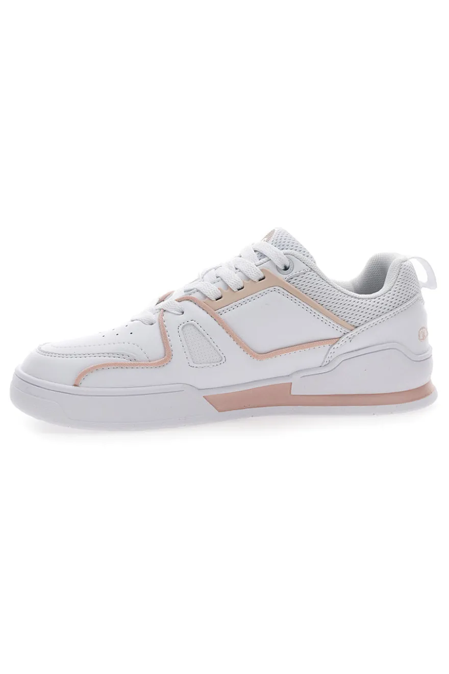 Sneakers Bianche e Rosa Champion 3 Point Low