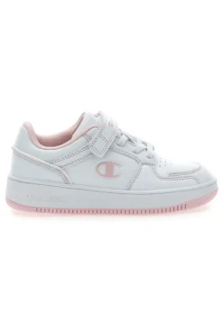 Sneakers Bianche e Rosa Champion RD18 2 Low G Ps