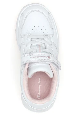 Sneakers Bianche e Rosa Champion RD18 2 Low G Ps