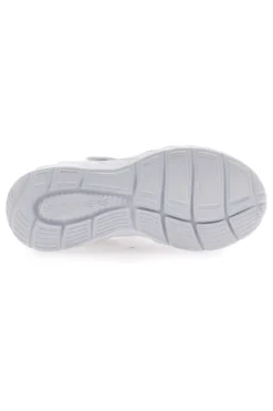 Sneakers Bianche e Rosa con Chiusura a Velcro SHECKERS BOUNDLESS-WATERCOLOR BLUR