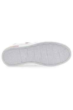 Sneakers bianche e rosa con lacci CAFE' COST BK2450