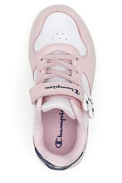 Sneakers Bianche e Rosa Con Luci Champion GLW G TD
