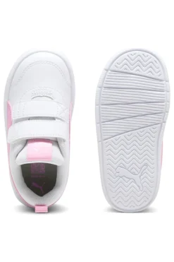 Sneakers Bianche e Rosa Con Strappi Puma Courtflex V3 V Inf