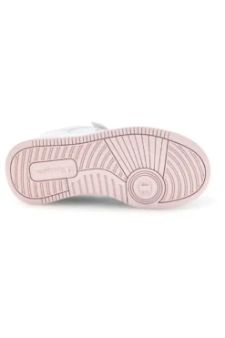 Sneakers bianche e rosa con strappo Champion RD18 2.0 LOW G PS