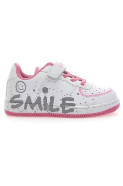 Sneakers Bianche e Rosa Grazie 2327