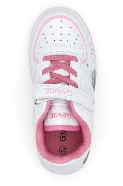 Sneakers Bianche e Rosa Grazie 2327