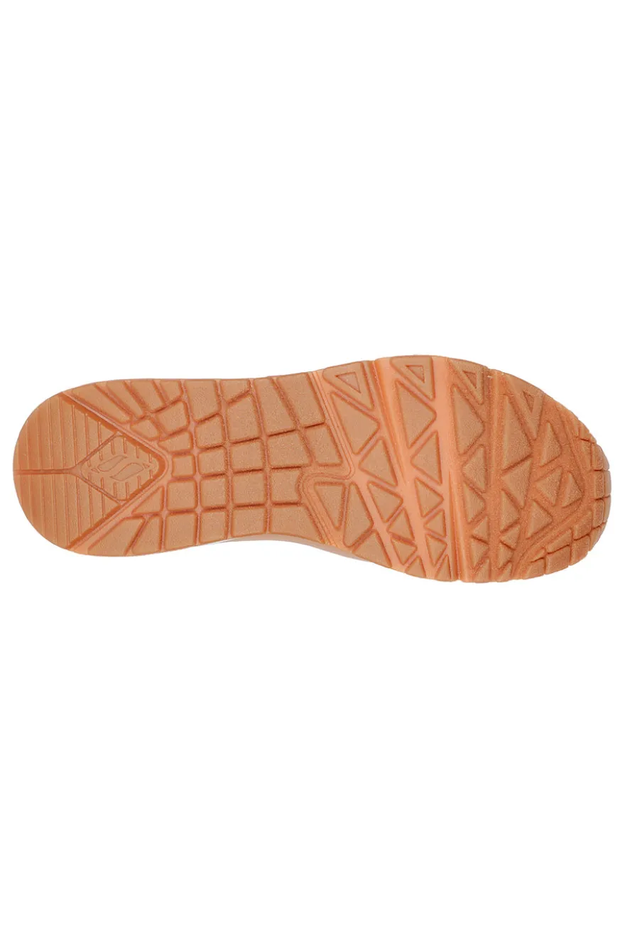 Sneakers Bianche e Rosa Skechers Uno-Pop Color Fun