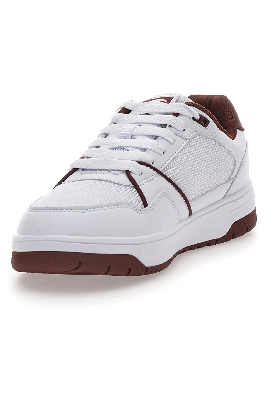 Sneakers Bianche e Rosse Con Logo Laterale Champion RD18 Lite Mesh