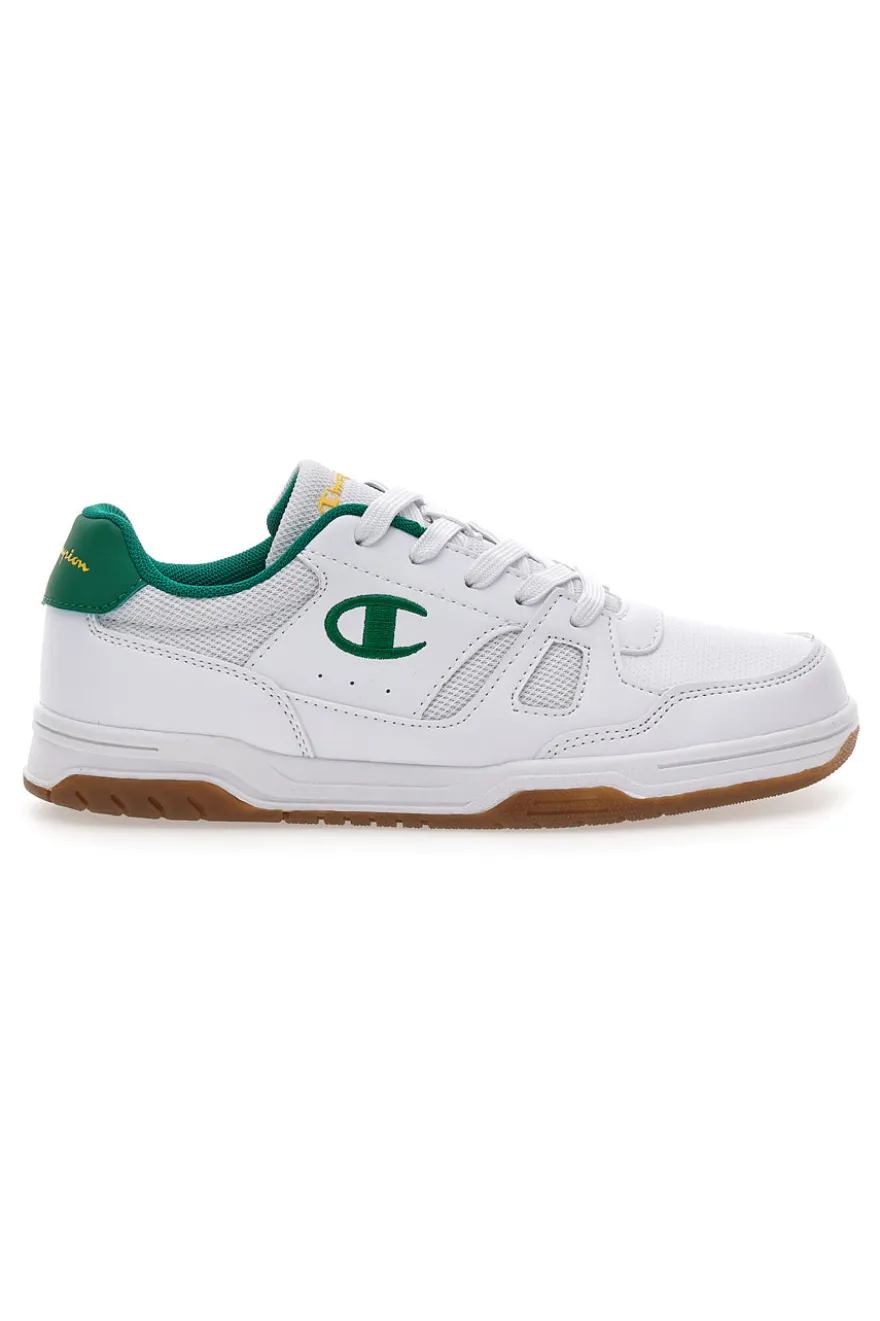 Sneakers Bianche e Verdi CHAMPION CLY 87 B GS