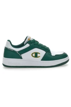 Sneakers Bianche e Verdi Champion Rebound 2.0 Low