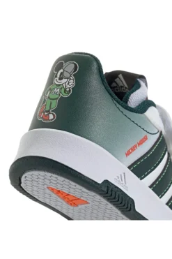 Sneakers bianche e verdi con dettagli Mickey Adidas Tensaur Mickey CFI